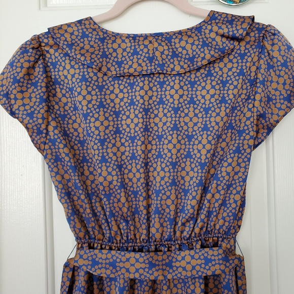 EUC Fossil unique color and print dress - Picture 6 of 8